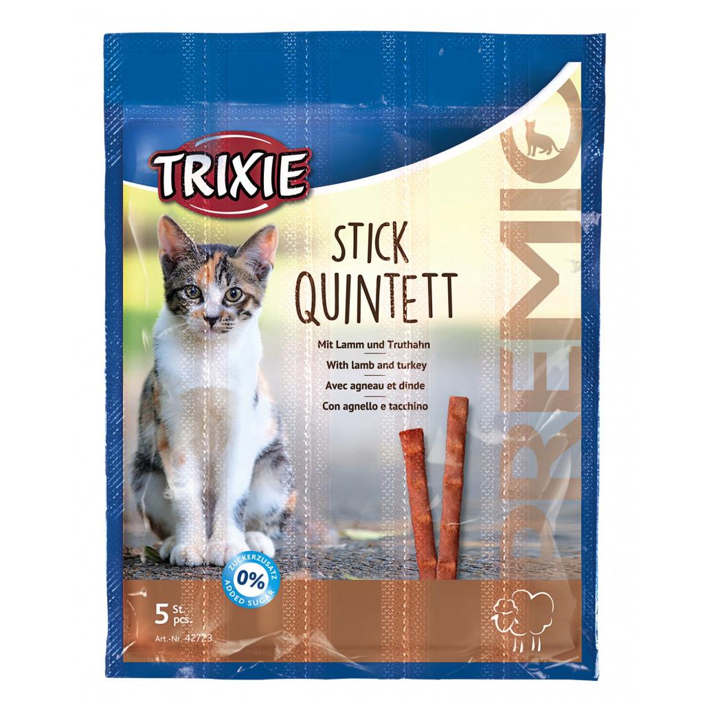 Sticks Quintett - Snack para gatos - Sabor a Cordeiro e Peru