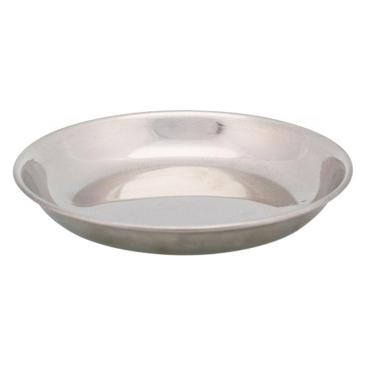 Comedouro em inox simples para gatos