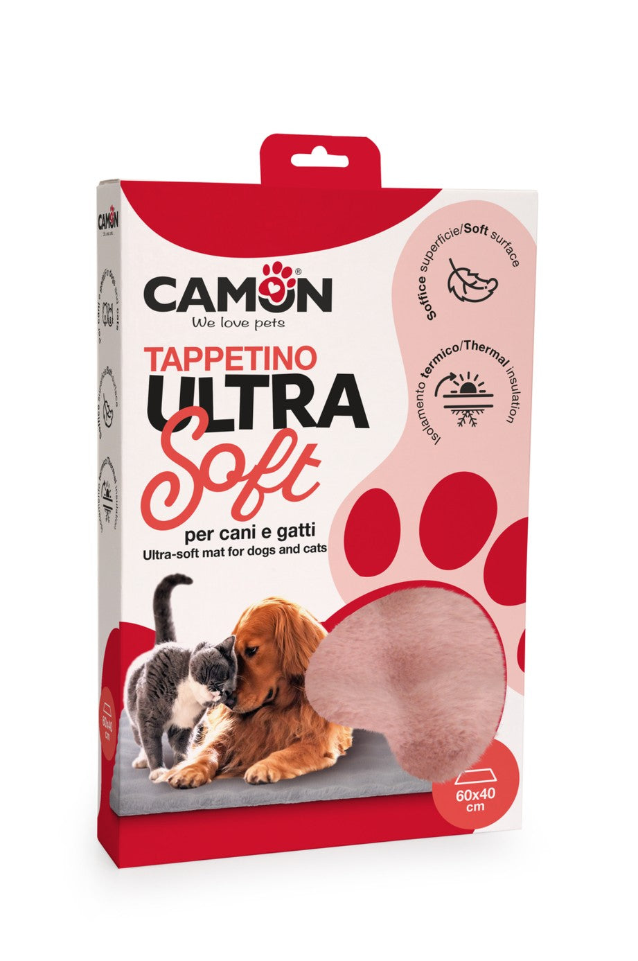 Tapete Ultra Macio para cães e gatos - Camon