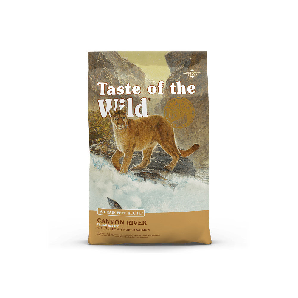 Taste of the Wild Canyon River - Ração seca para gato adulto - Sabor a truta e salmão