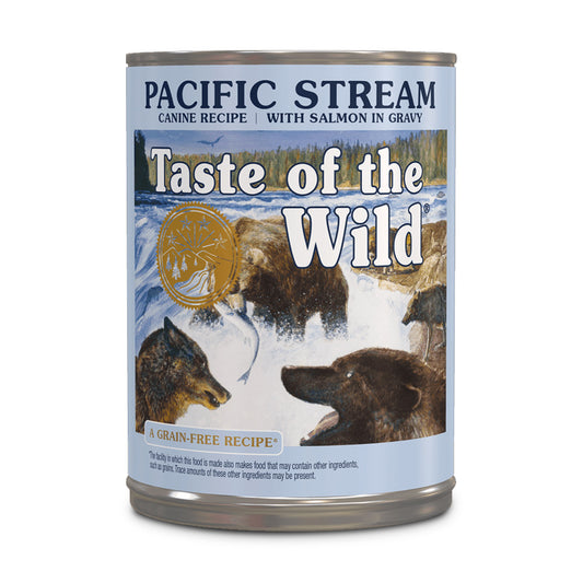 Taste of the Wild Pacific Stream - Alimento húmido para cão - Sabor a salmão