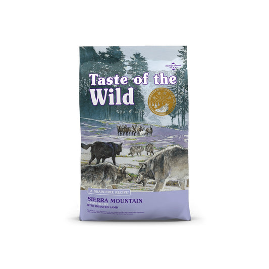 Taste of the Wild Sierra Mountain - Ração seca para cão adulto - Sabor a Borrego