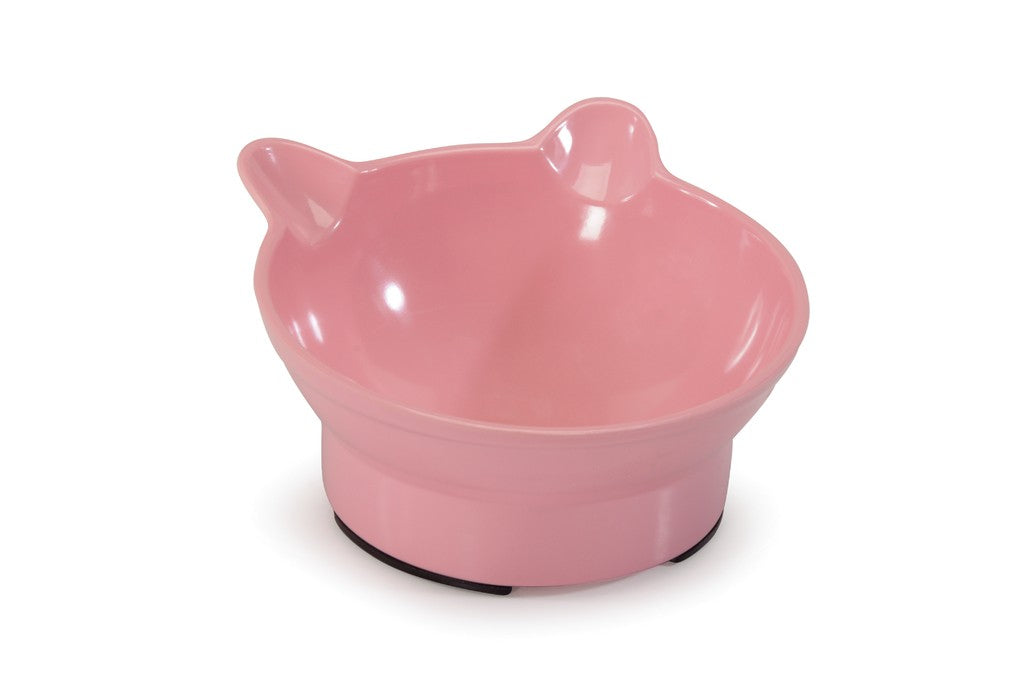 Tigela para gatos em melamina com orelhas - Camon