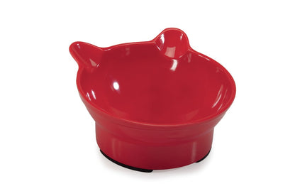 Tigela para gatos em melamina com orelhas - Camon