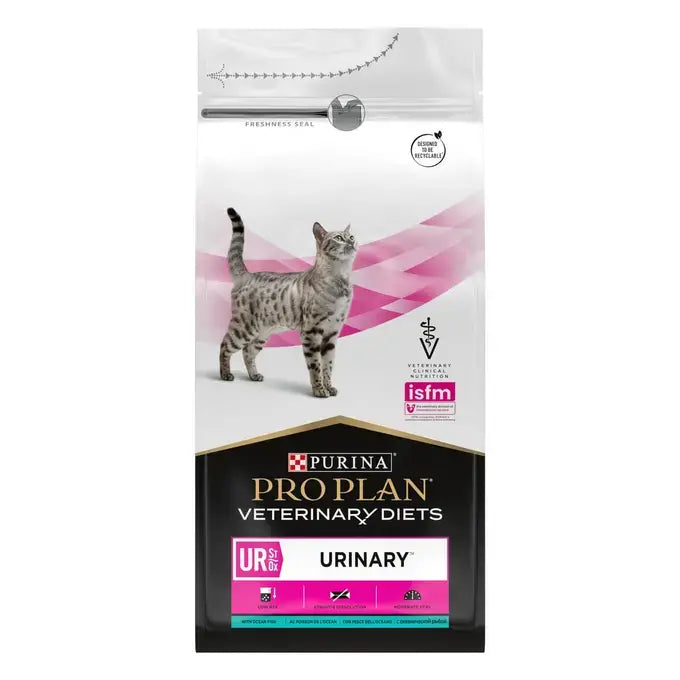 Pro Plan Veterinary Diets Urinary - Alimentação dietético para gatos com problemas urinários - Sabor a peixe