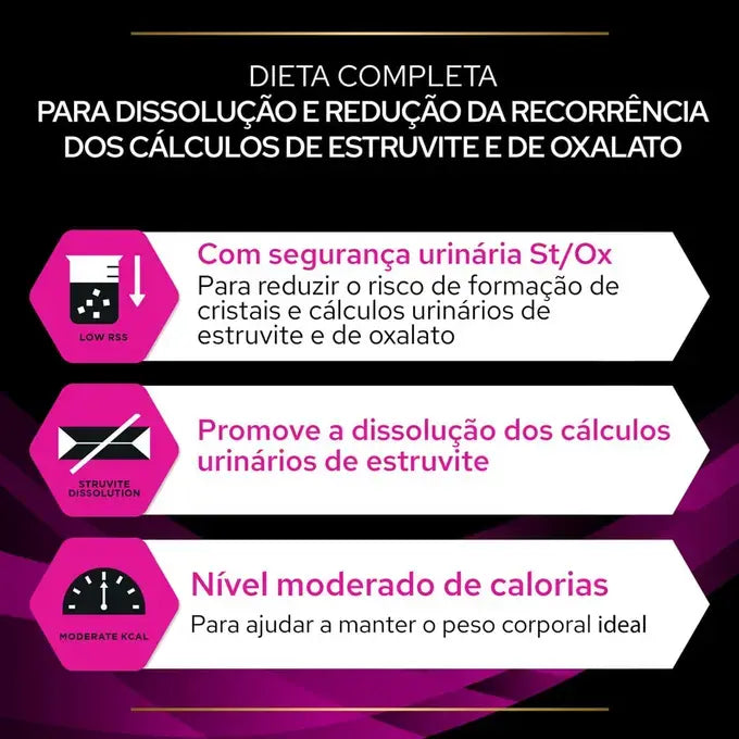 Pro Plan Veterinary Diets Urinary - Alimentação dietético para gatos com problemas urinários - Sabor a peixe