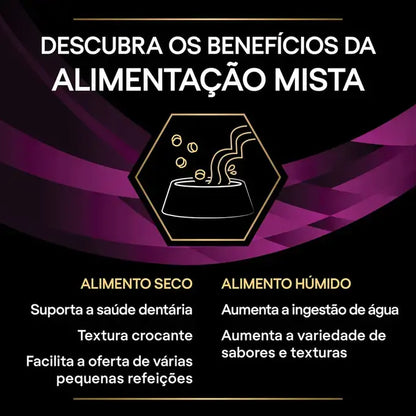 Pro Plan Veterinary Diets Urinary - Alimentação dietético para gatos com problemas urinários - Sabor a peixe
