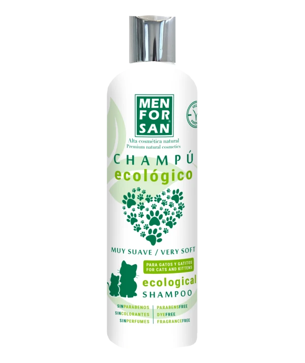 Men for San - Champô Ecológico muito suave para gatos