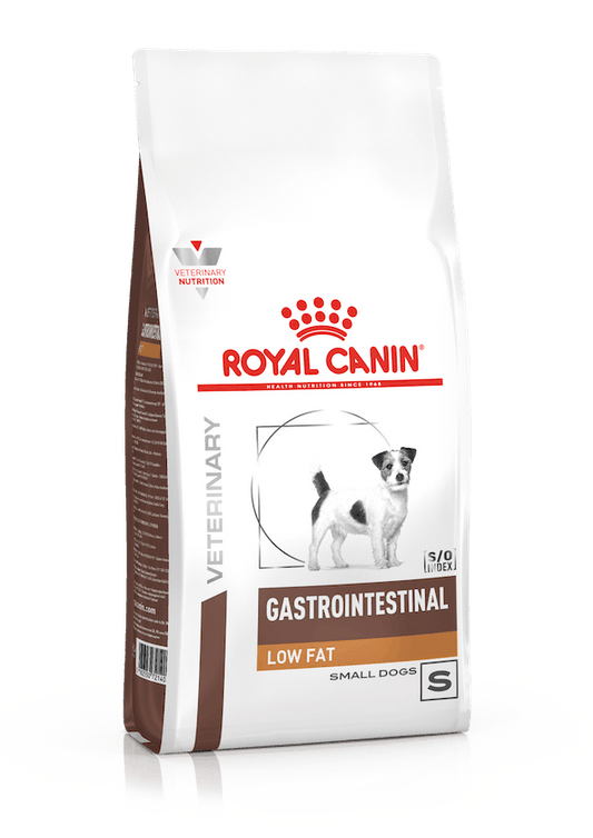 Royal Canin VET Gastrointestinal Low Fat Small Dog - Ração seca para cão de porte pequeno com problemas digestivos