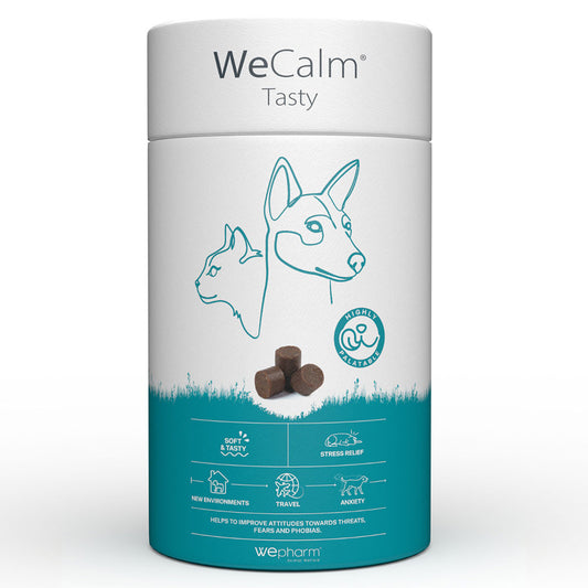 WeCalm Tasty - Snacks complementares para o stress para cães e gatos