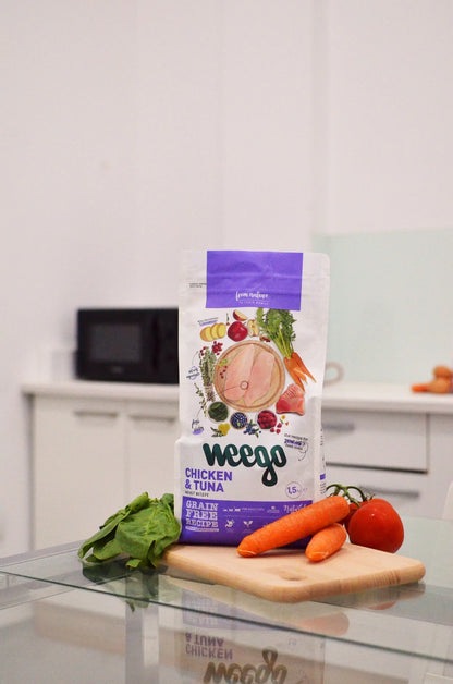 Weego Chicken & Tuna - Gatos Adultos