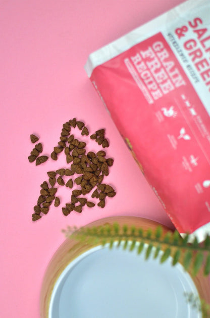 Weego Salmão e Chá Verde - Gatos Adultos Esterilizados