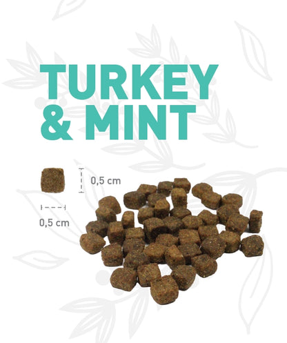 Weego Turkey & Mint - Gatos Séniores Esterilizados Light