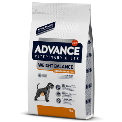 Advance VET Weight Balance Medium/Maxi - Ração seca para cão de porte médio/grande com excesso de peso