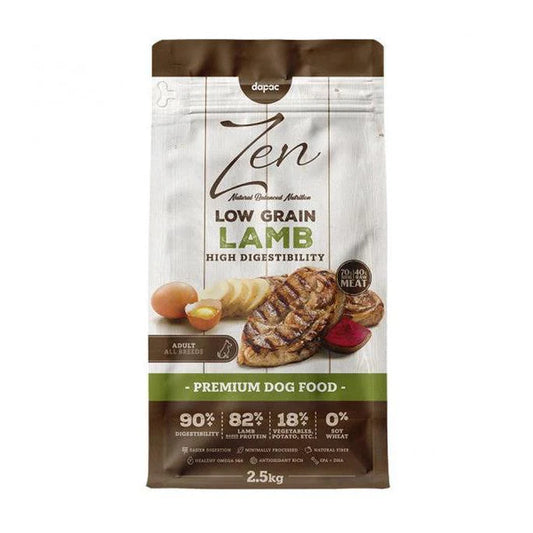 Zen Low Grain Lamb - Ração seca para cão adulto - Borrego